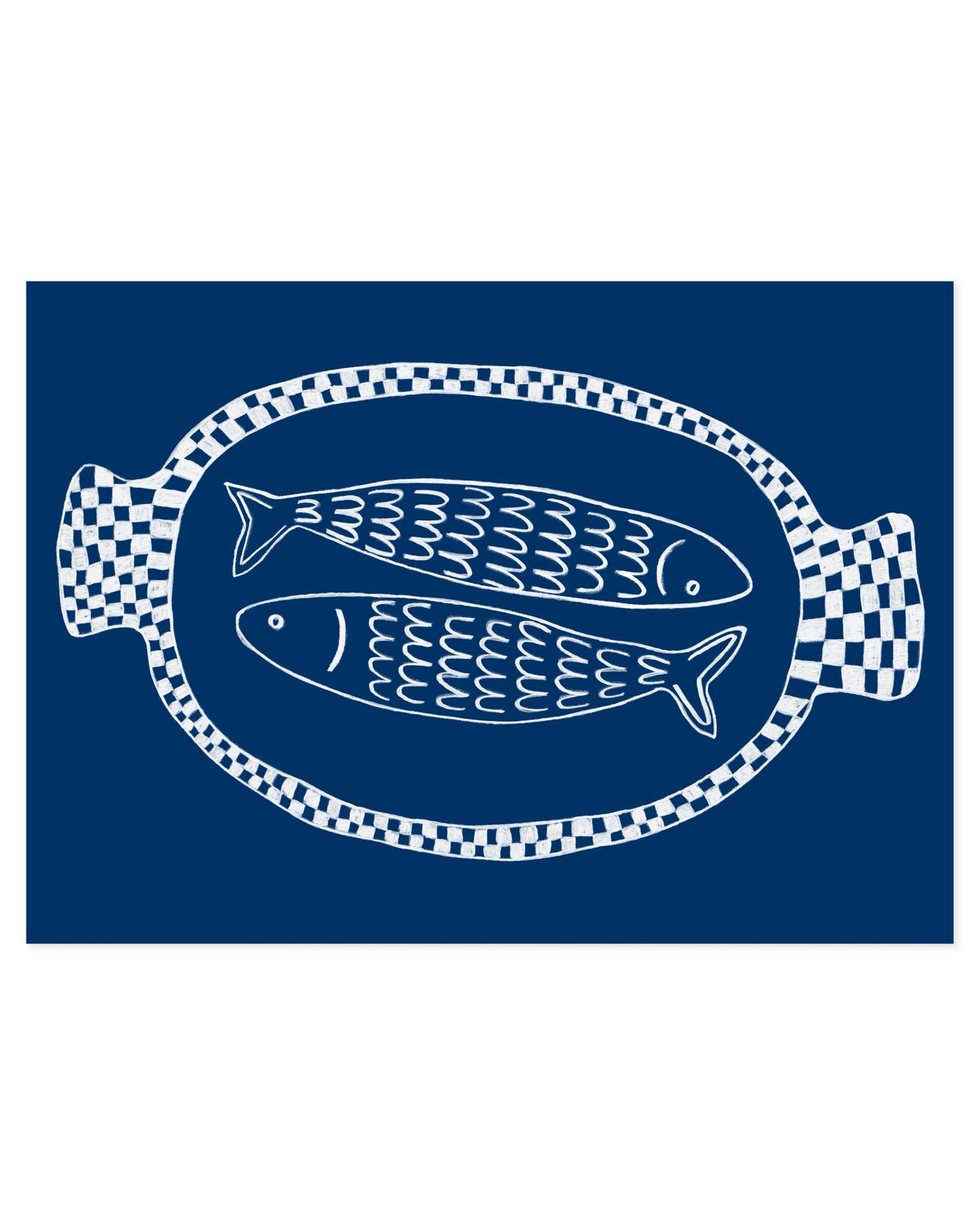 Fish Illustration Printable Wall Art | Digital Download printable wall art by Paperhus