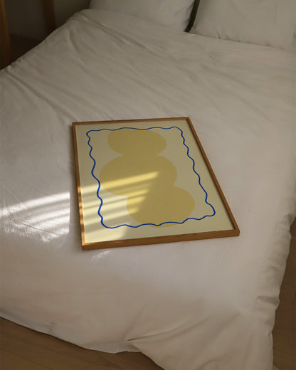 Yellow Shape Print