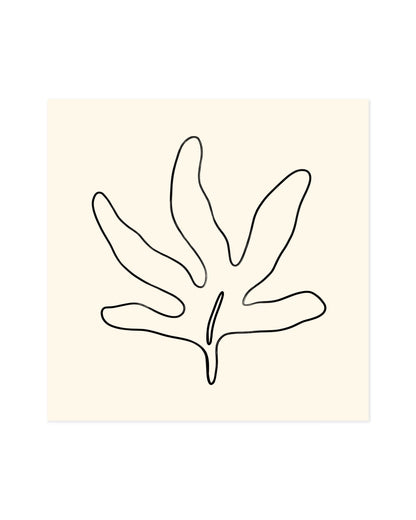 Square Leaf. Set Of 2-printable wall art by Paperhus
