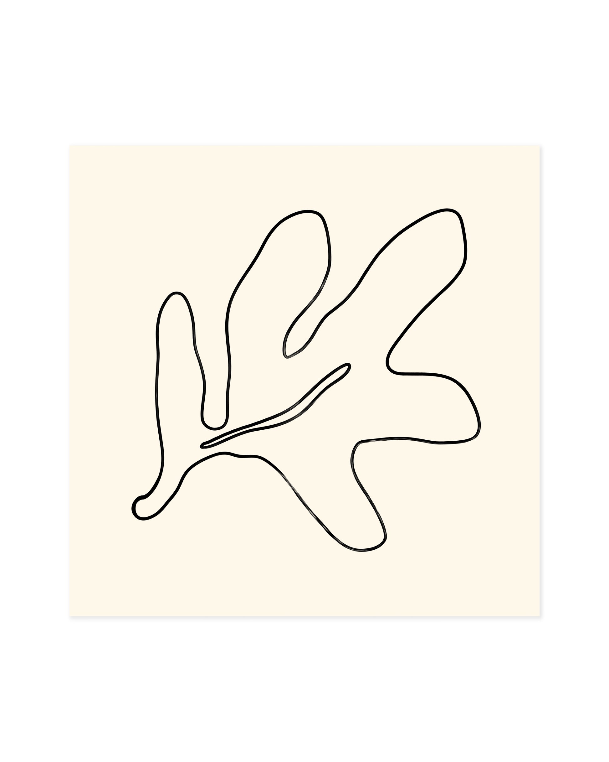 Square Leaf. Set Of 2-printable wall art by Paperhus