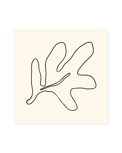 Square Leaf. Set Of 2-printable wall art by Paperhus