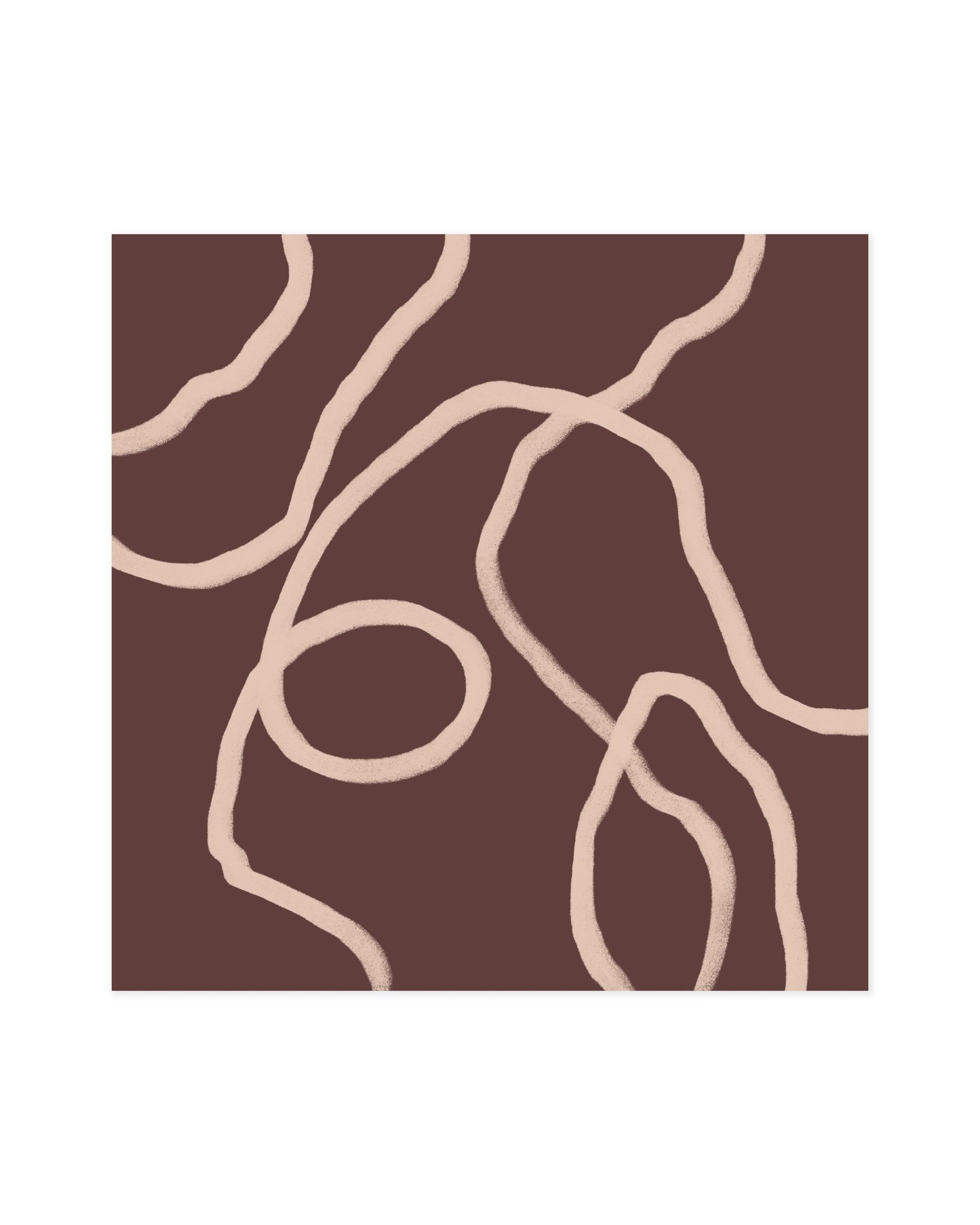 Burgundy Square. Set Of 2-printable wall art by Paperhus