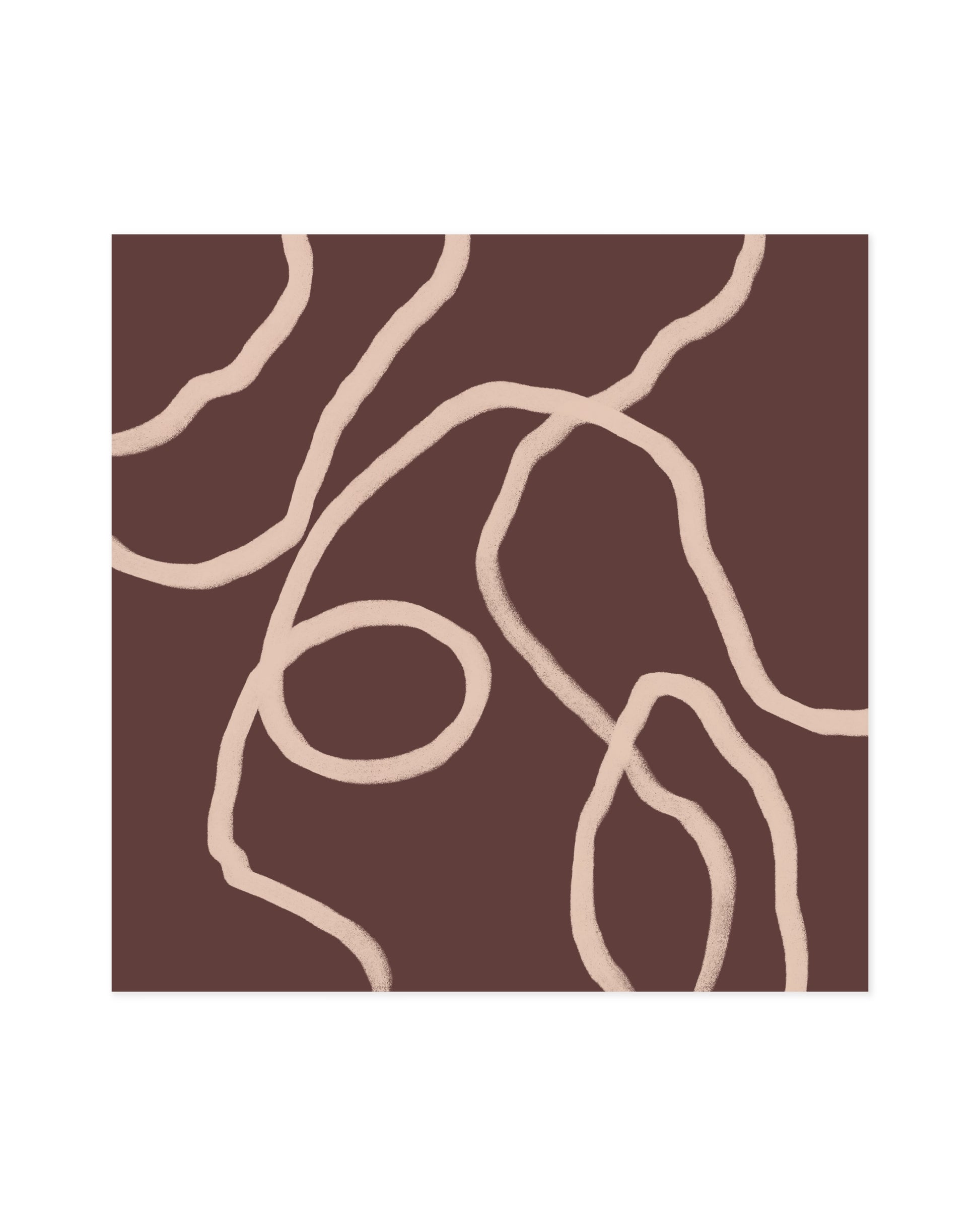 Burgundy Square. Set Of 2-printable wall art by Paperhus