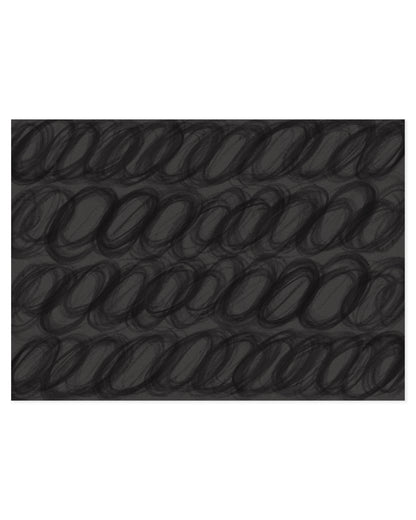 Black Abstract Printable Wall Art | Digital Download printable wall art by Paperhus