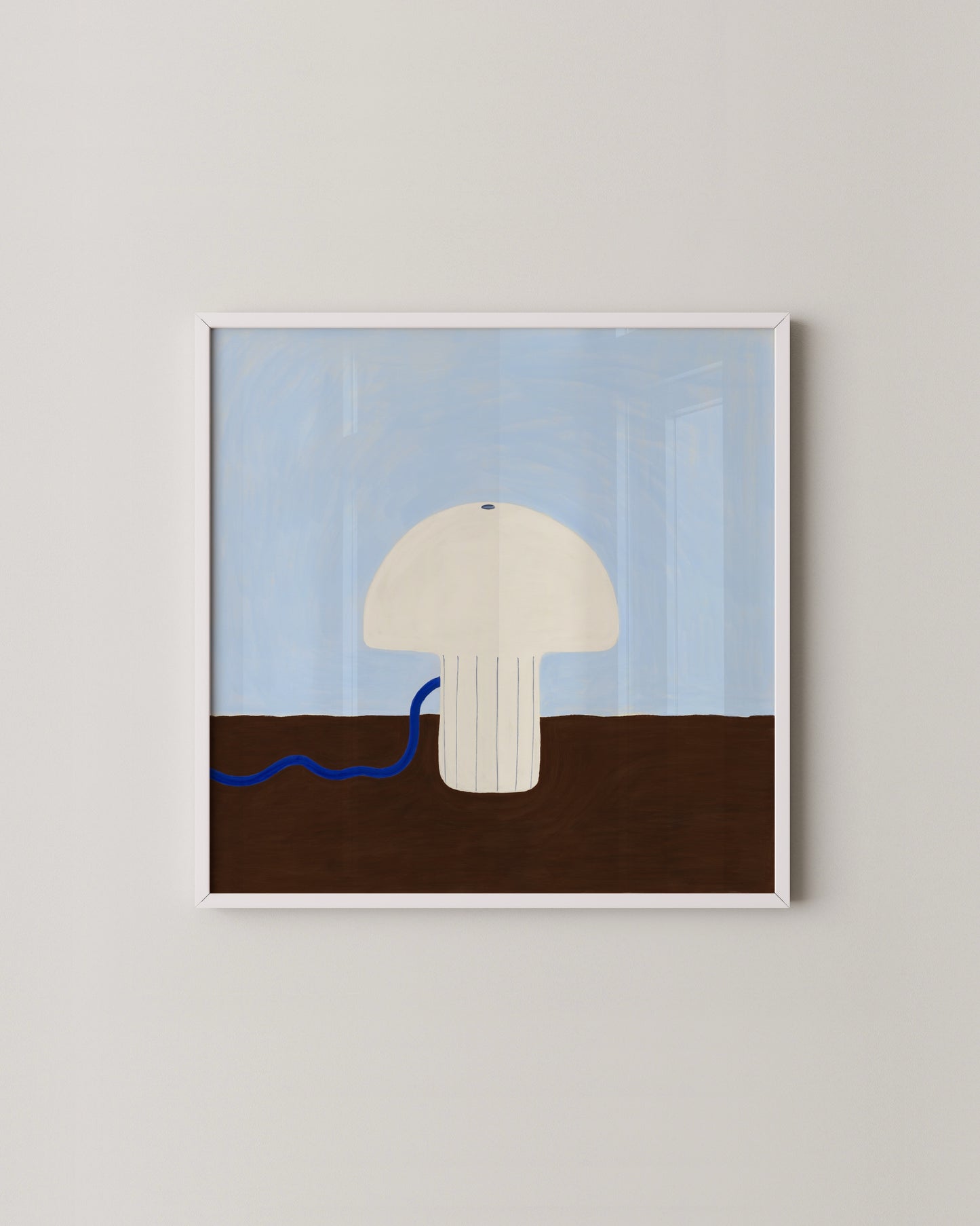 Mushroom Lamp Print