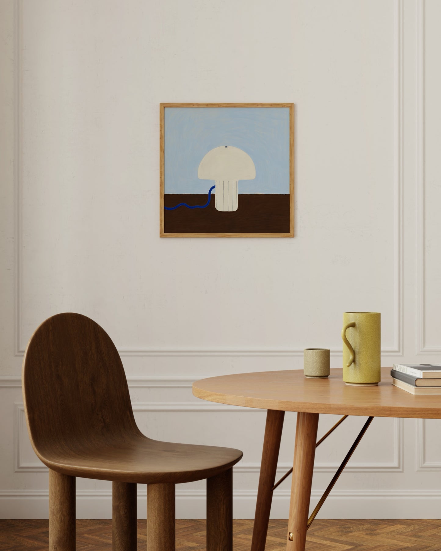 Mushroom Lamp Print
