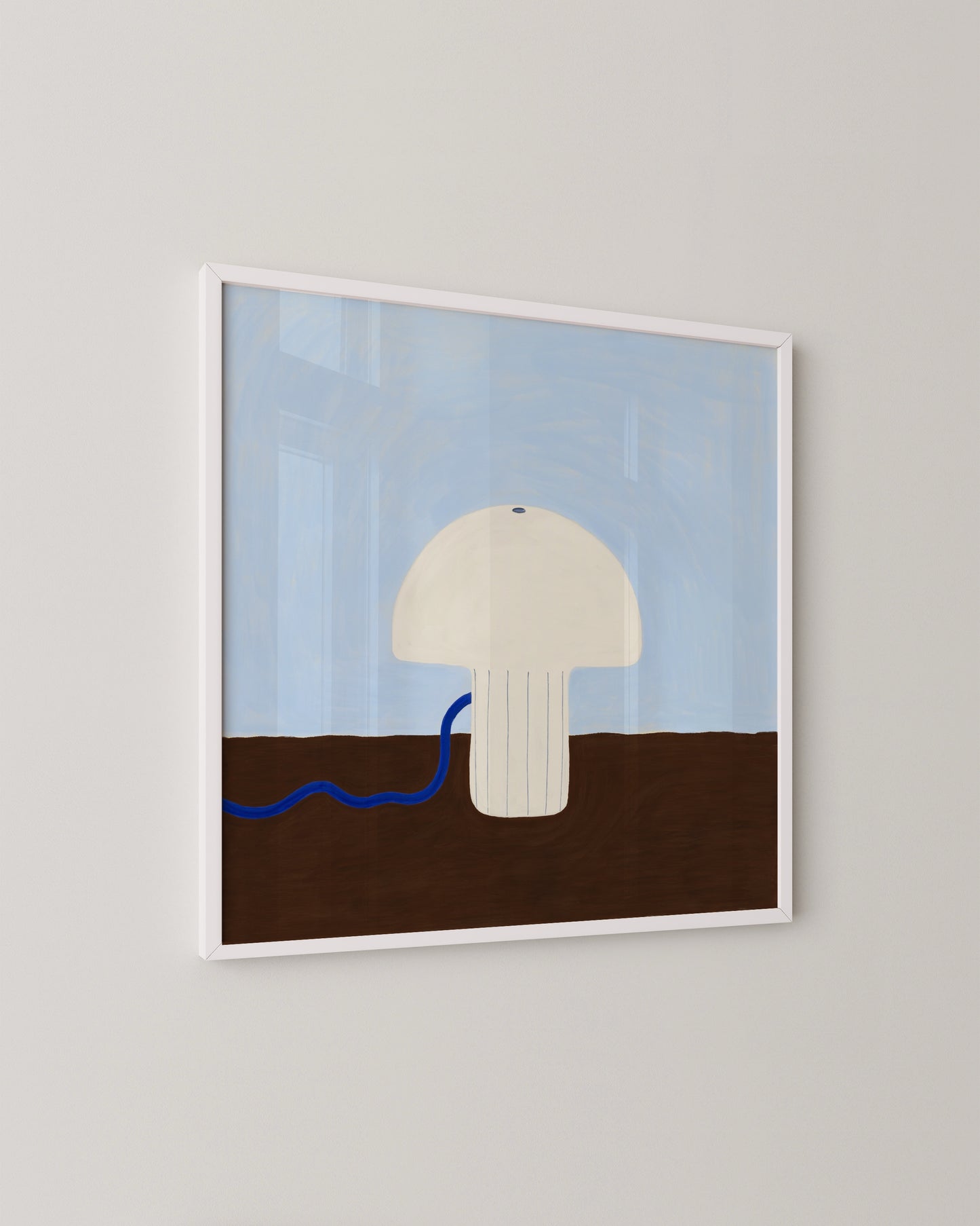 Mushroom Lamp Print
