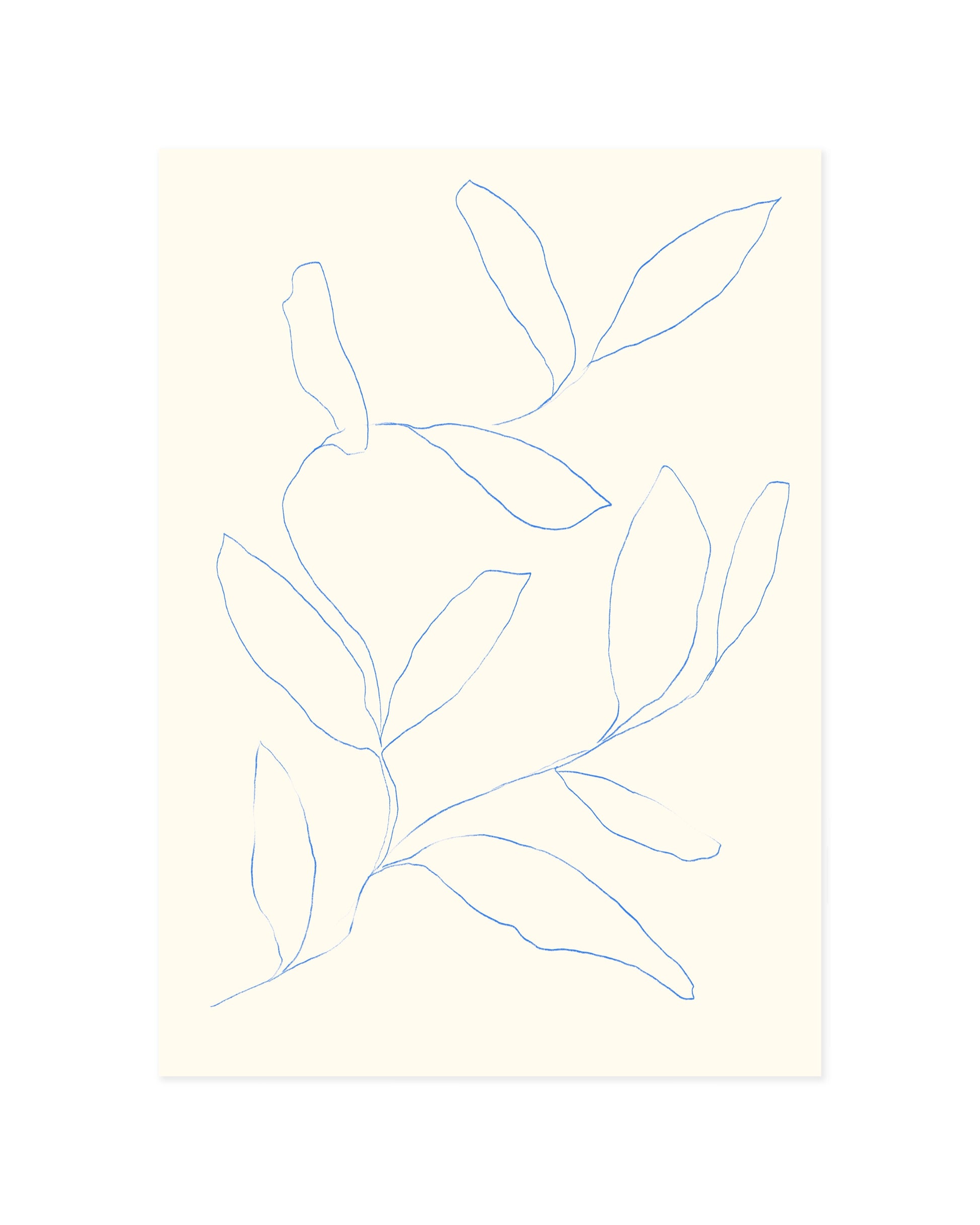 Botanical Line Printable Wall Art | Digital Download printable wall art by Paperhus