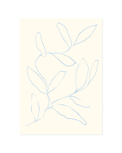 Botanical Line Printable Wall Art | Digital Download printable wall art by Paperhus