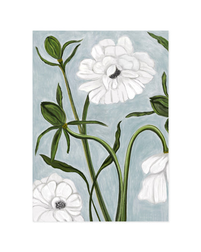 Floral Illustration Printable Wall Art | Digital Download printable wall art by Paperhus