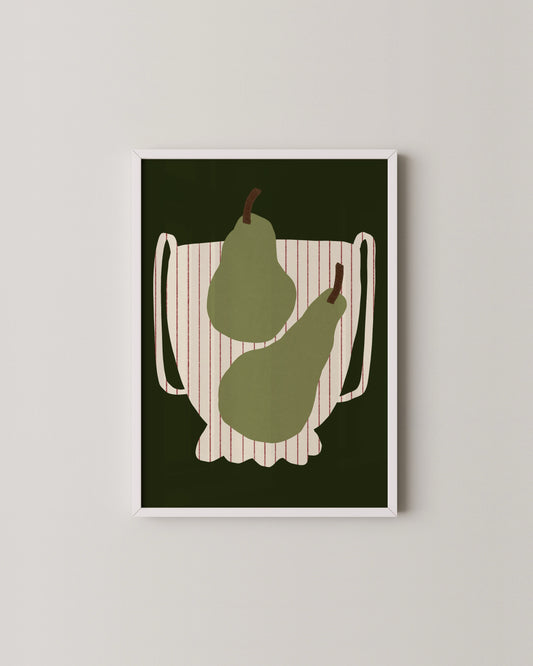 Fruit Bowl Basket Print