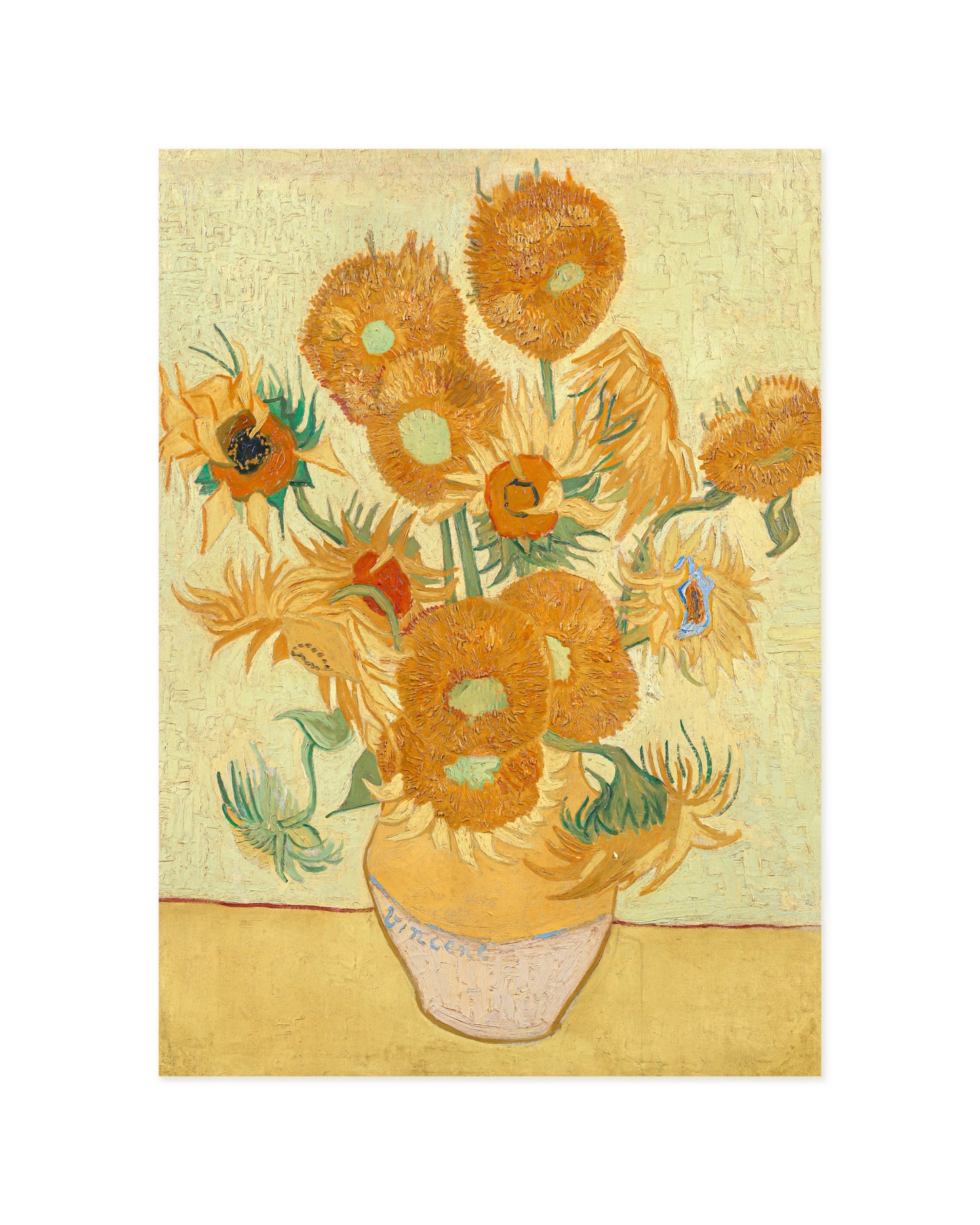 Van Gogh. Sunflowers printable wall art by Paperhus