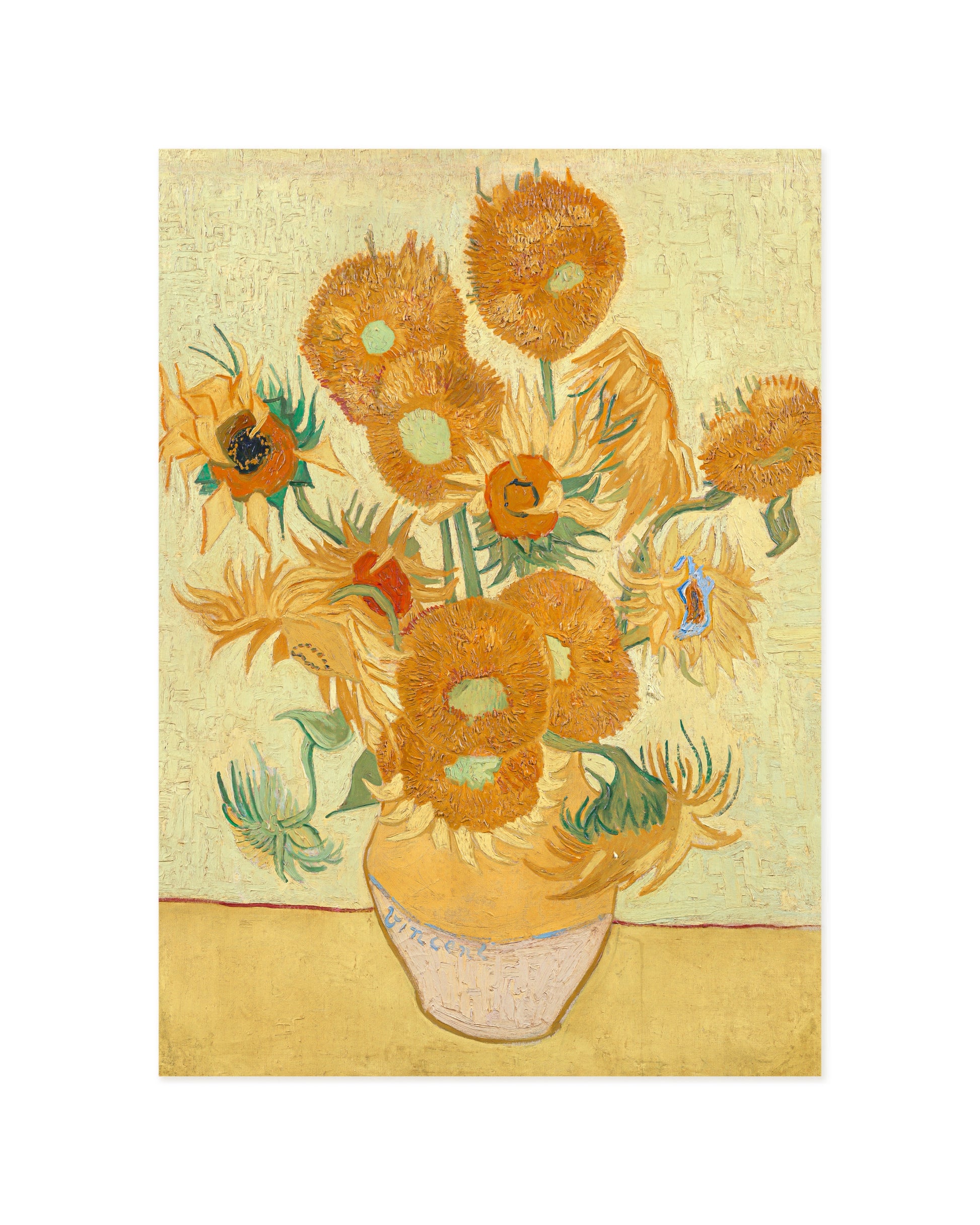 Van Gogh. Sunflowers printable wall art by Paperhus