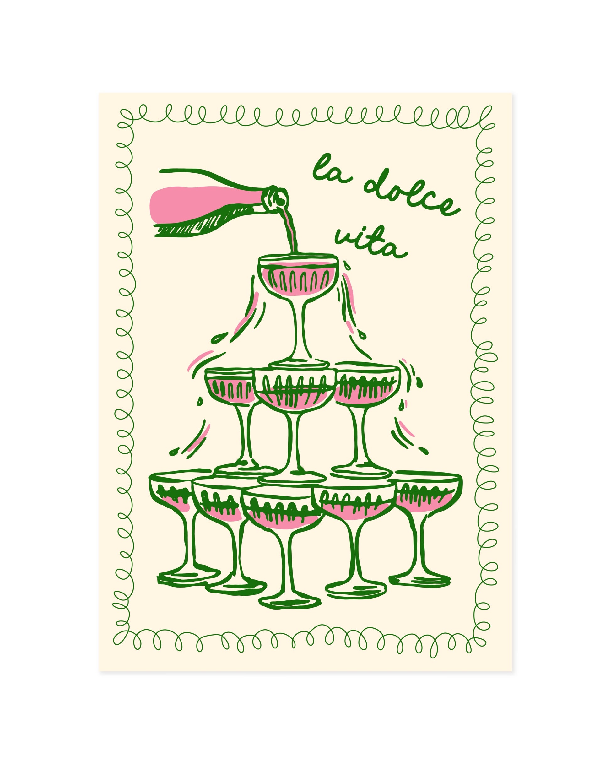 La Dolce Vita Printable Wall Art | Digital Download printable wall art by Paperhus