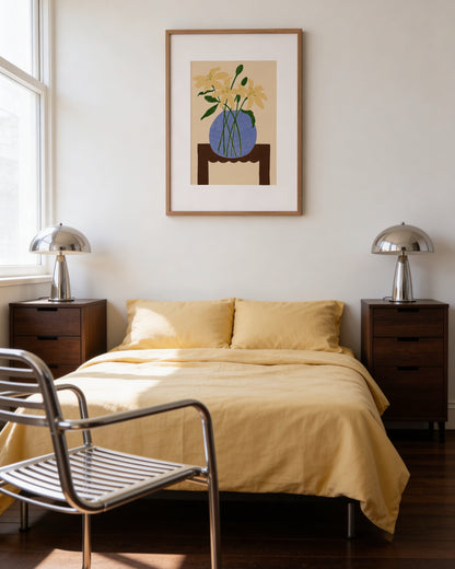 The Dining Room. Lillies In A Bowl-printable wall art by Paperhus
