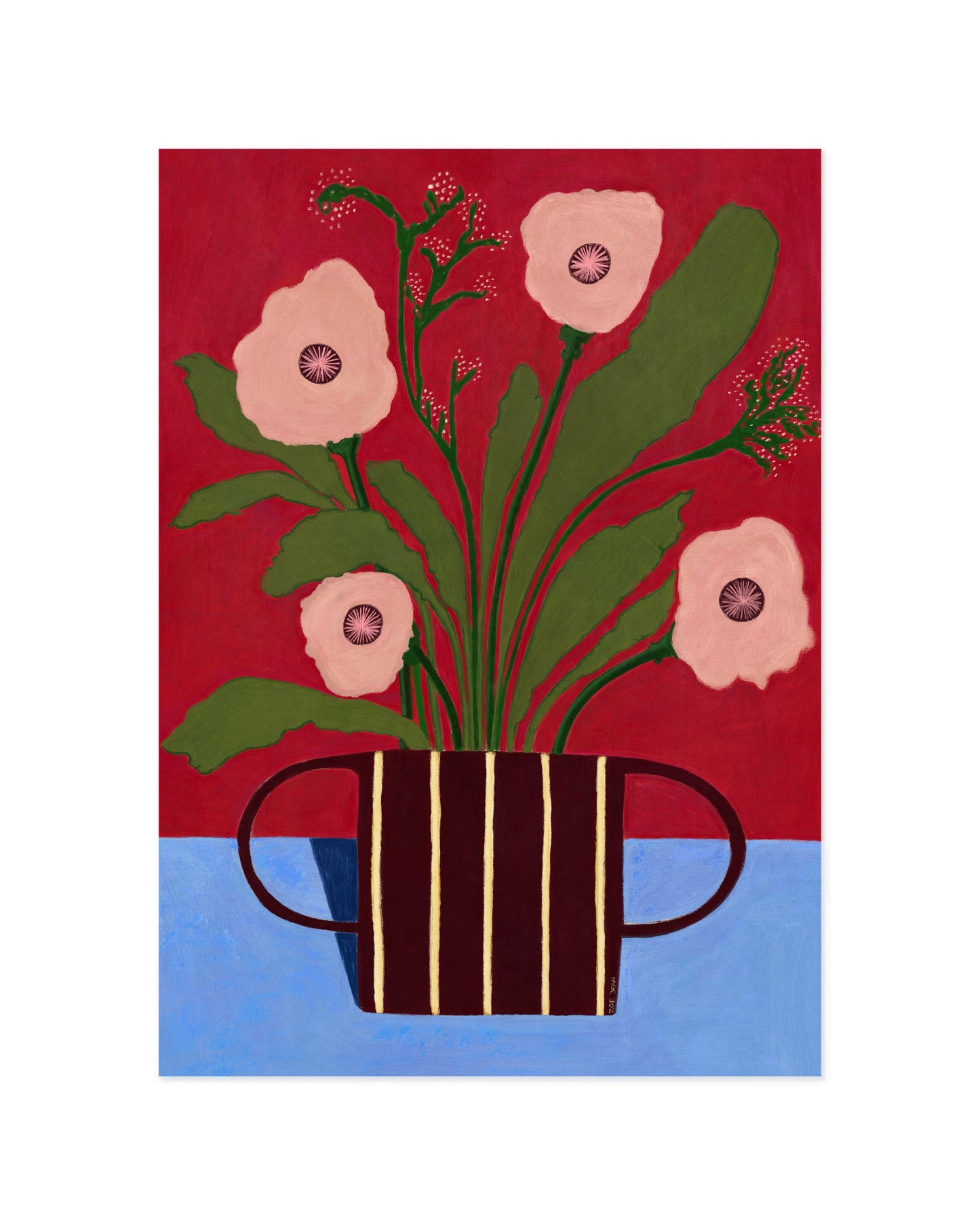 Botanical Vase printable wall art by Paperhus