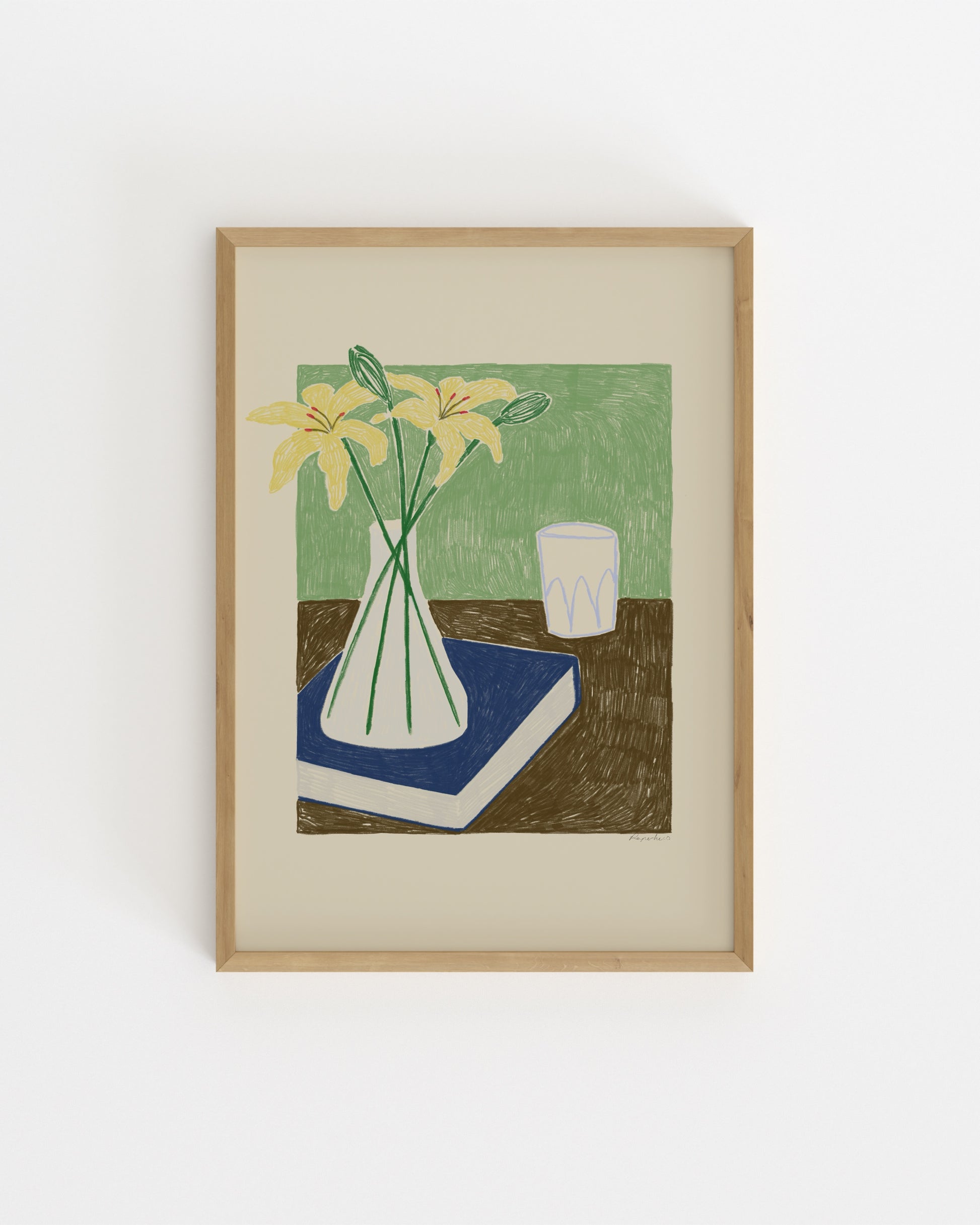 The Dining Room. The Lily Break-printable wall art by Paperhus