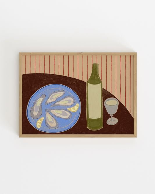 The Dining Room. Mediterranean Kitchen-printable wall art by Paperhus