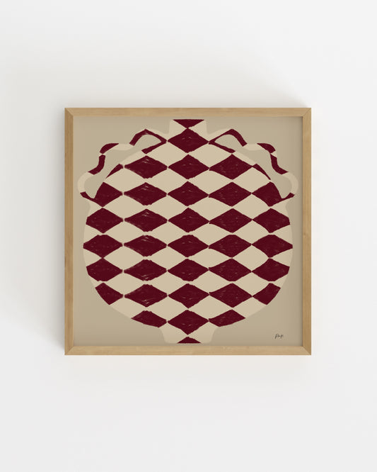 Vase Edit. Rouge-printable wall art by Paperhus