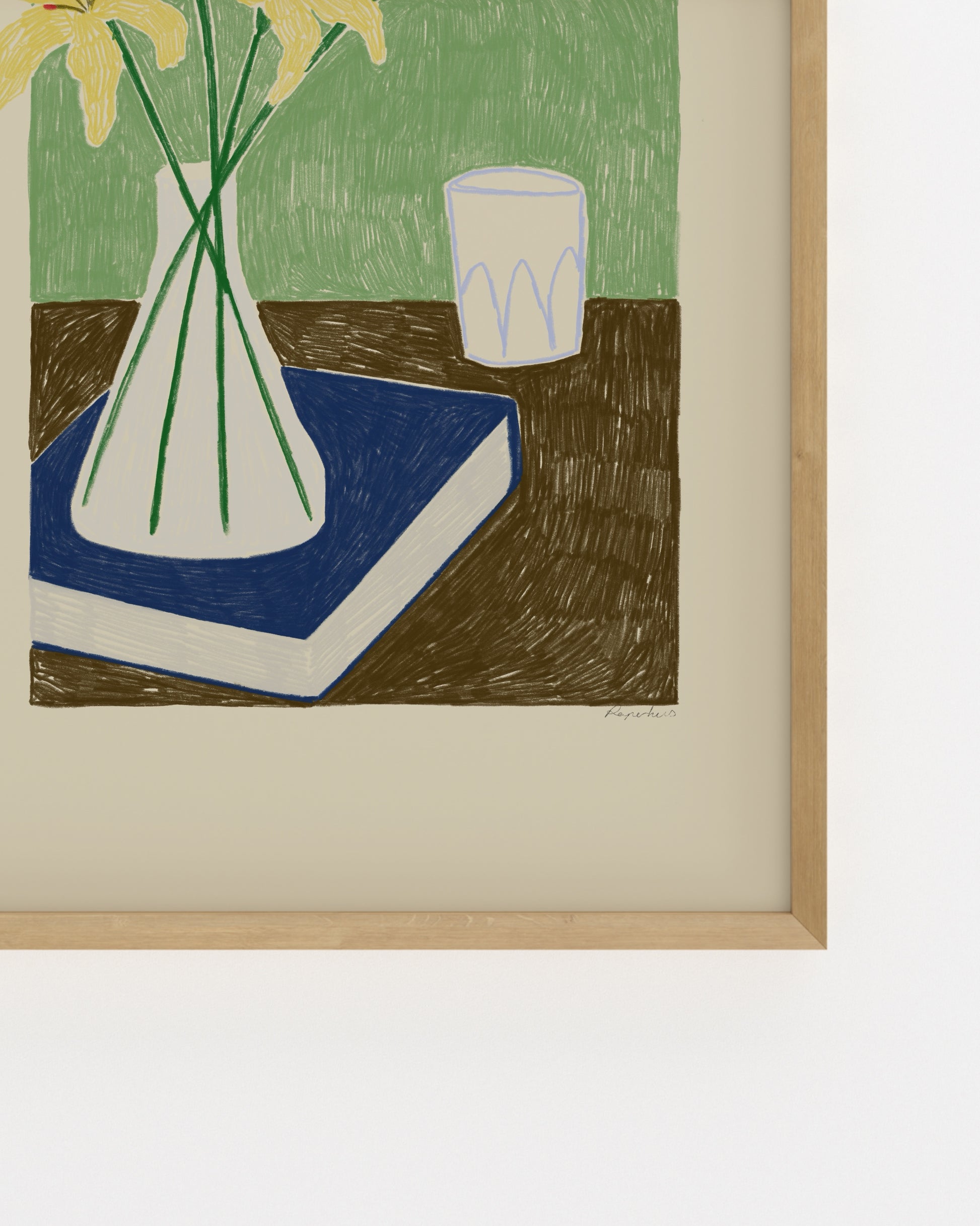 The Dining Room. The Lily Break-printable wall art by Paperhus