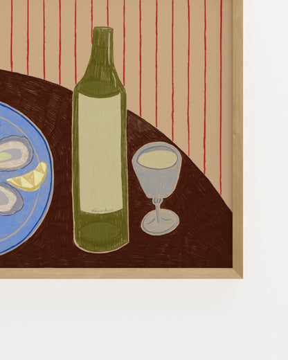 The Dining Room. Mediterranean Kitchen-printable wall art by Paperhus