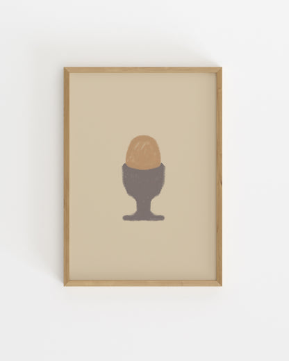 Kitchen Objects. Egg Cup-printable wall art by Paperhus