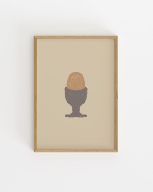 Kitchen Objects. Egg Cup-printable wall art by Paperhus