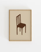 Kitchen Objects. Wooden Chair