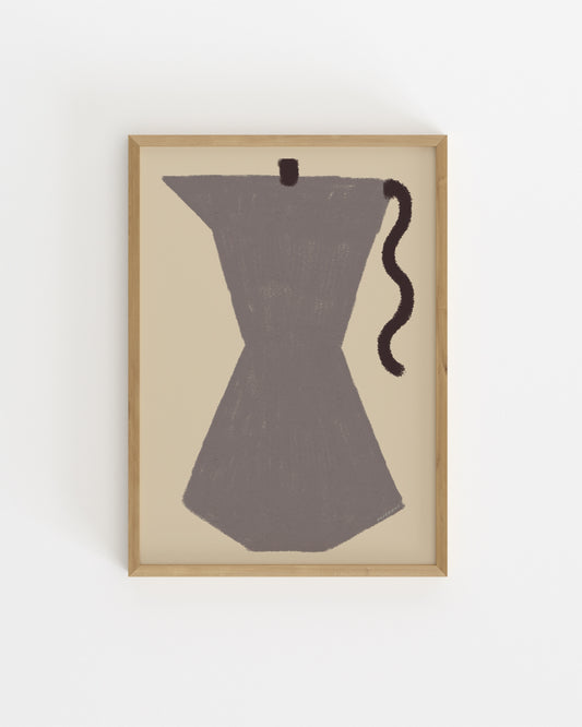 Kitchen Objects. Coffee Pot-printable wall art by Paperhus