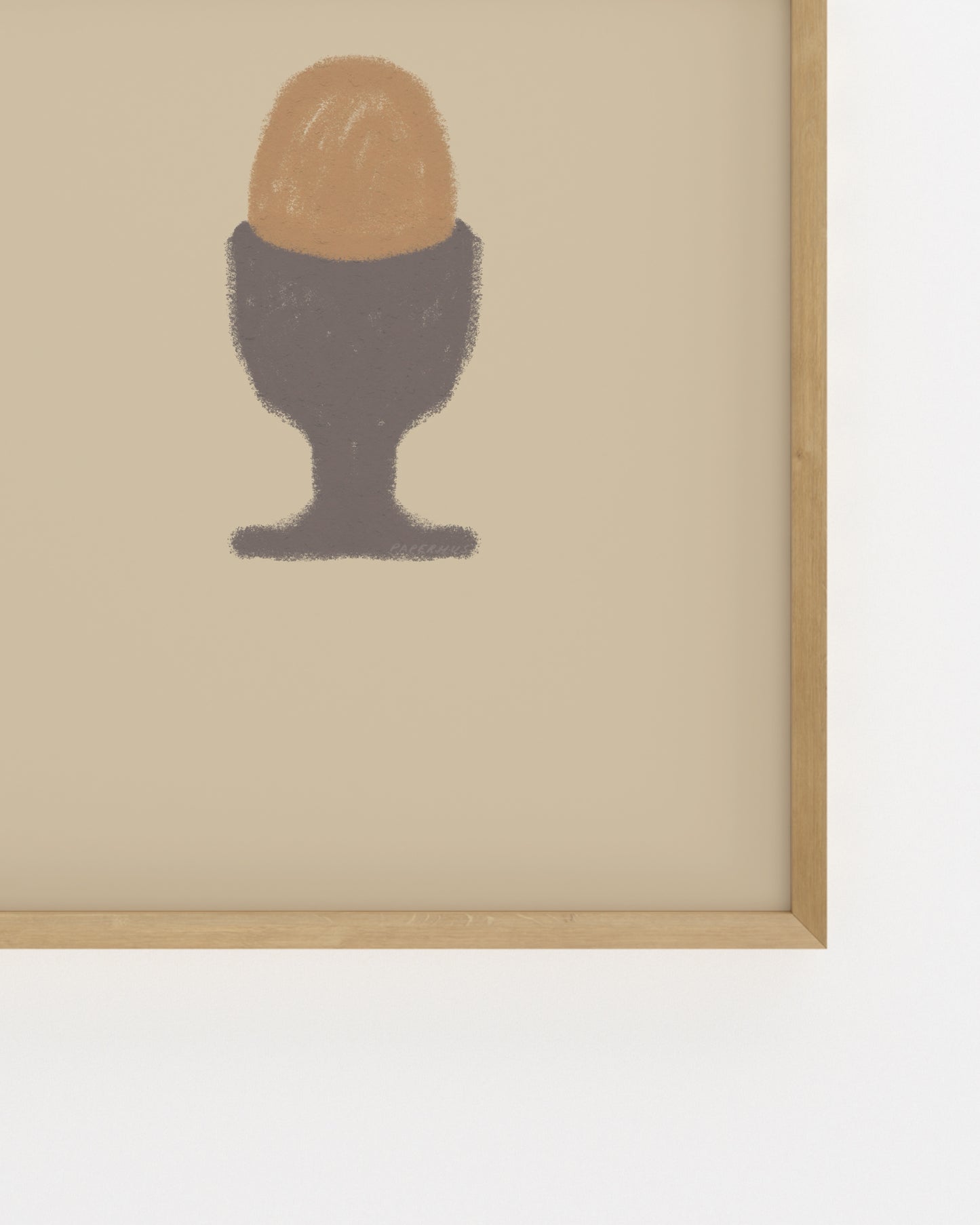 Kitchen Objects. Egg Cup-printable wall art by Paperhus
