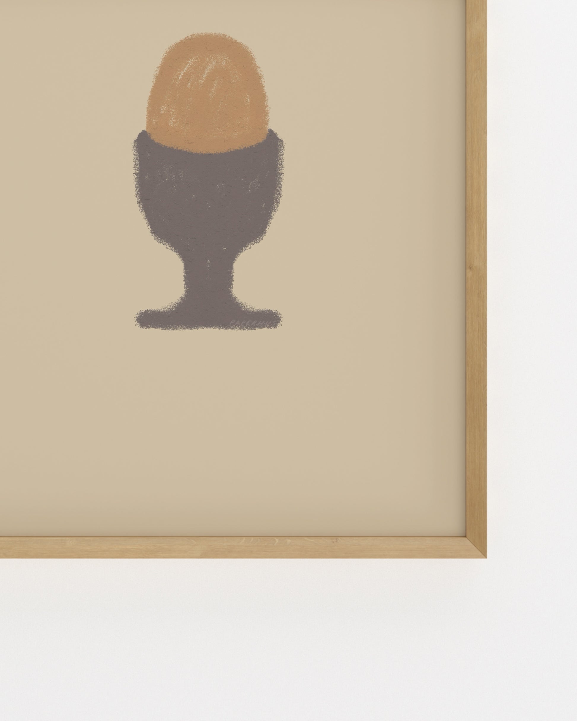 Kitchen Objects. Egg Cup-printable wall art by Paperhus