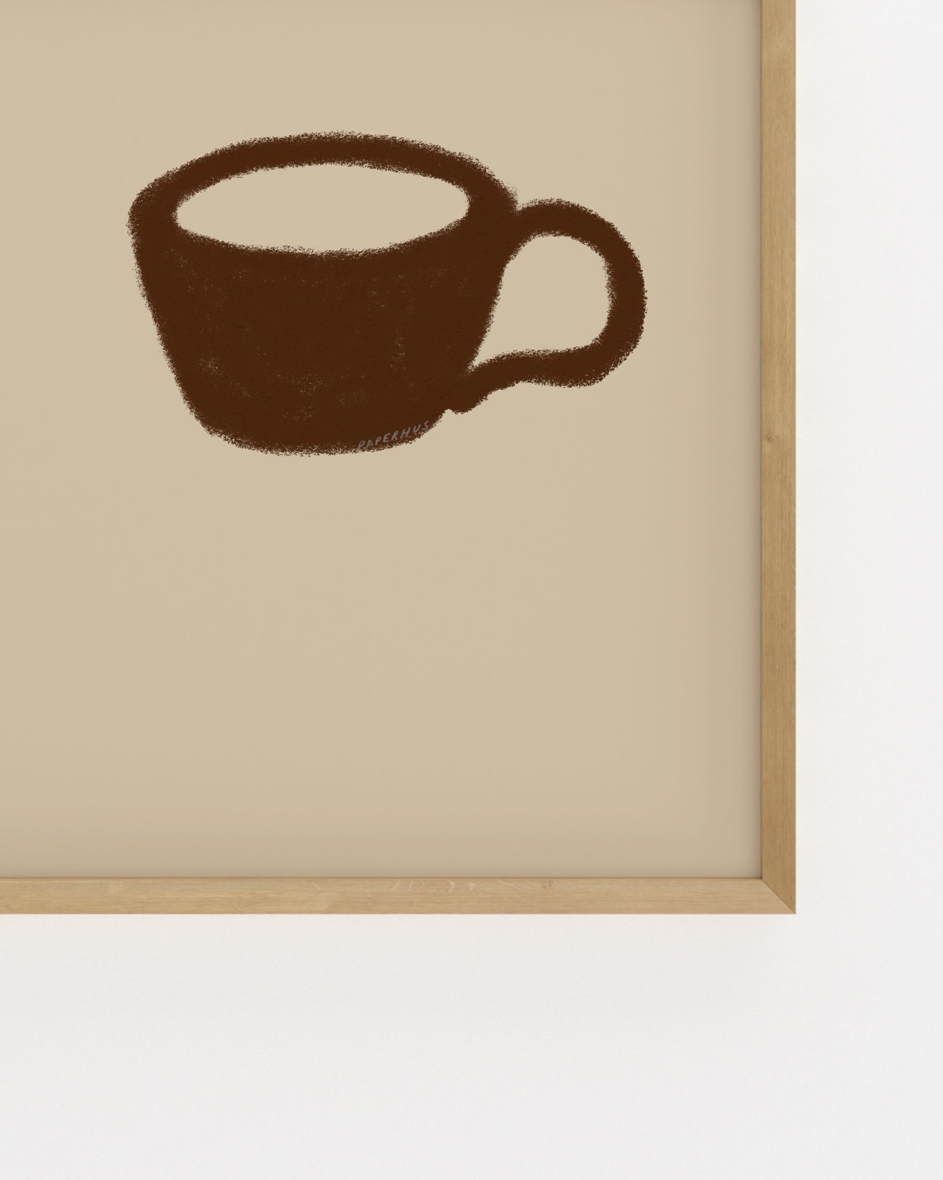 Kitchen Objects. Coffee Cup-printable wall art by Paperhus