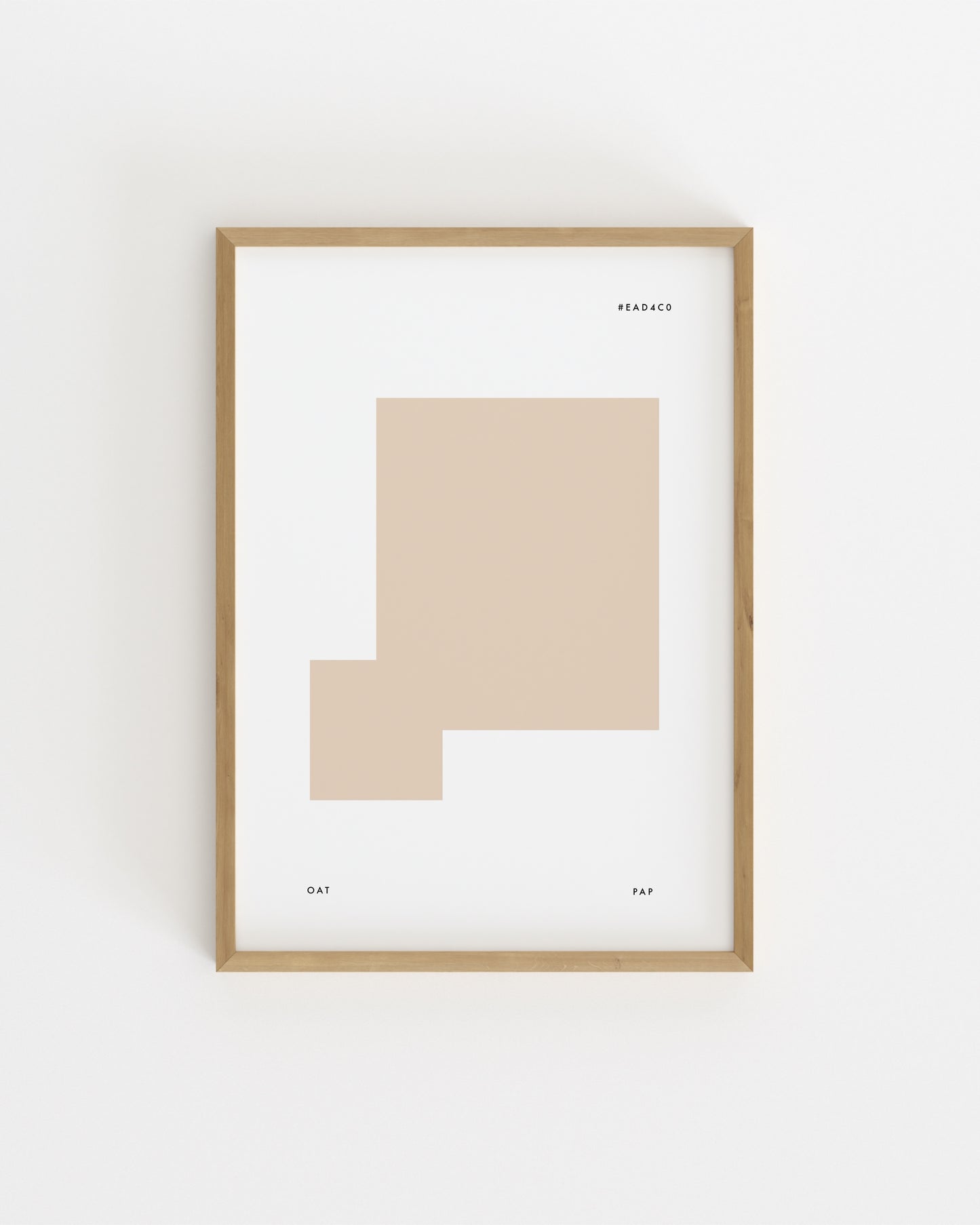 Colour Palette. Oat-printable wall art by Paperhus