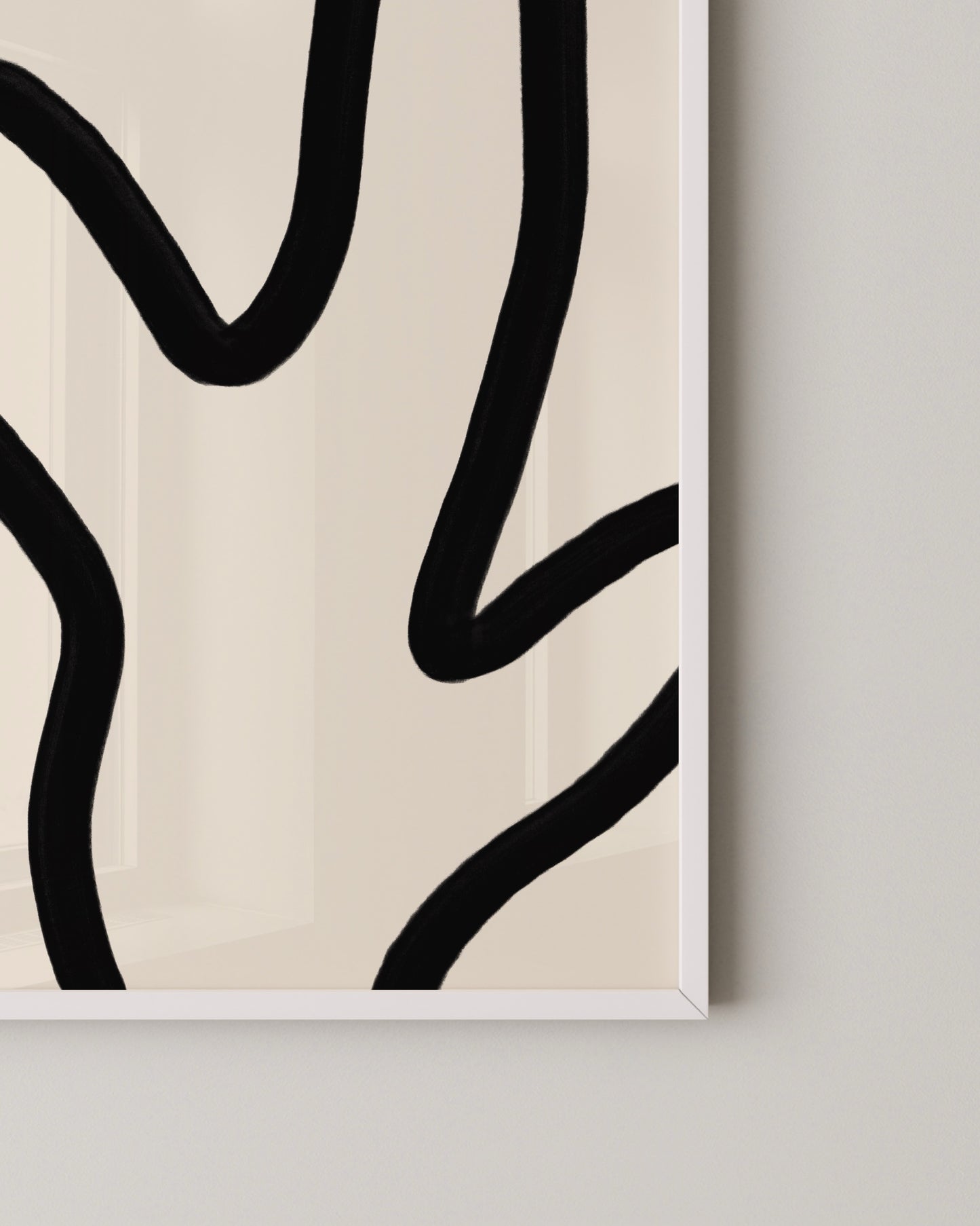 Organic Shape Prints | Minimal Abstract Art