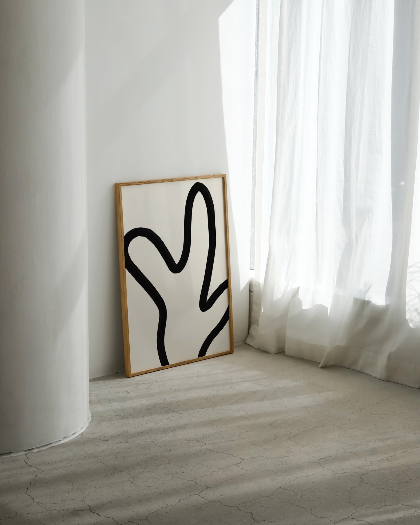 Organic Shape Prints | Minimal Abstract Art