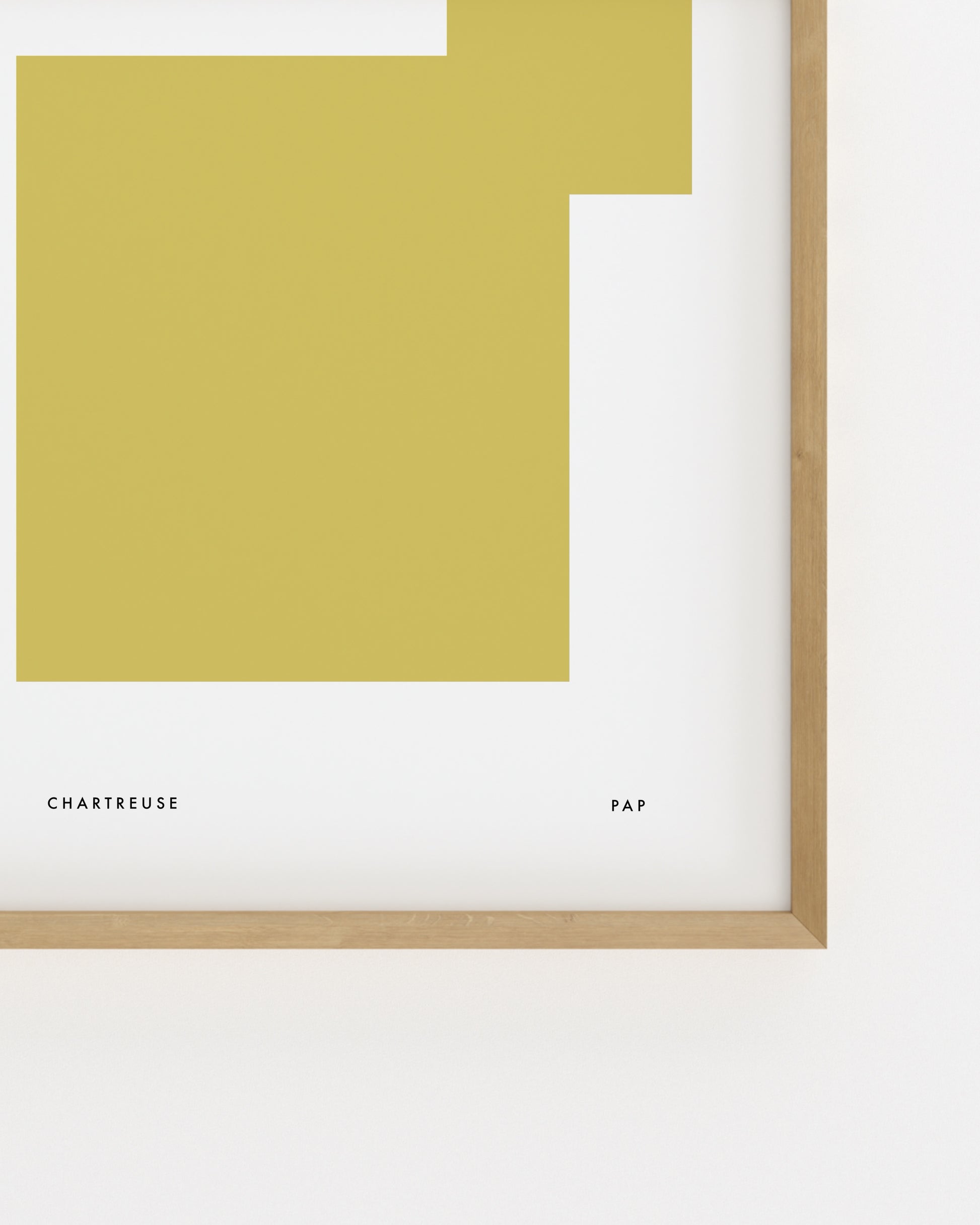 Colour Palette. Chartreuse-printable wall art by Paperhus