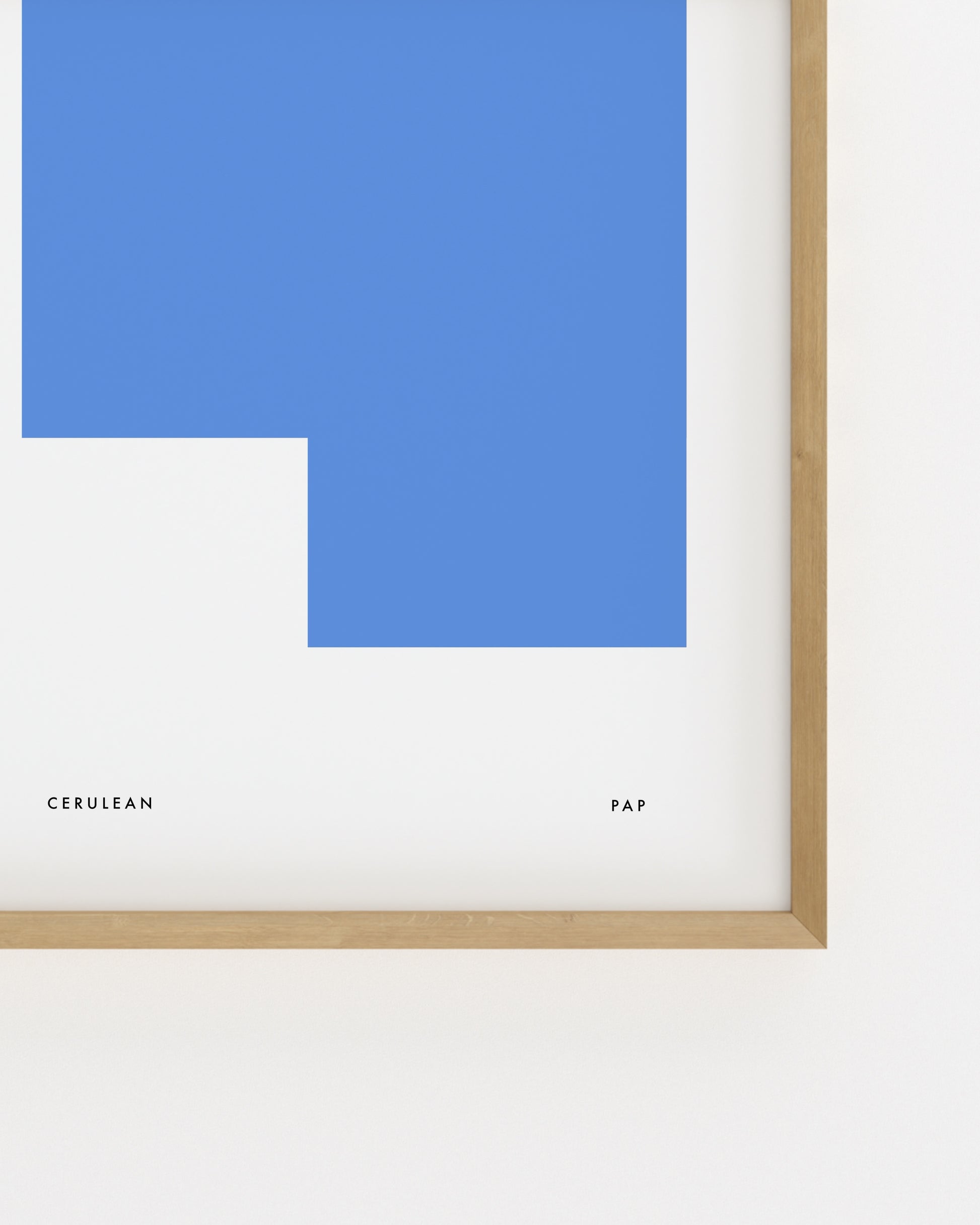 Colour Palette. Cerulean-printable wall art by Paperhus