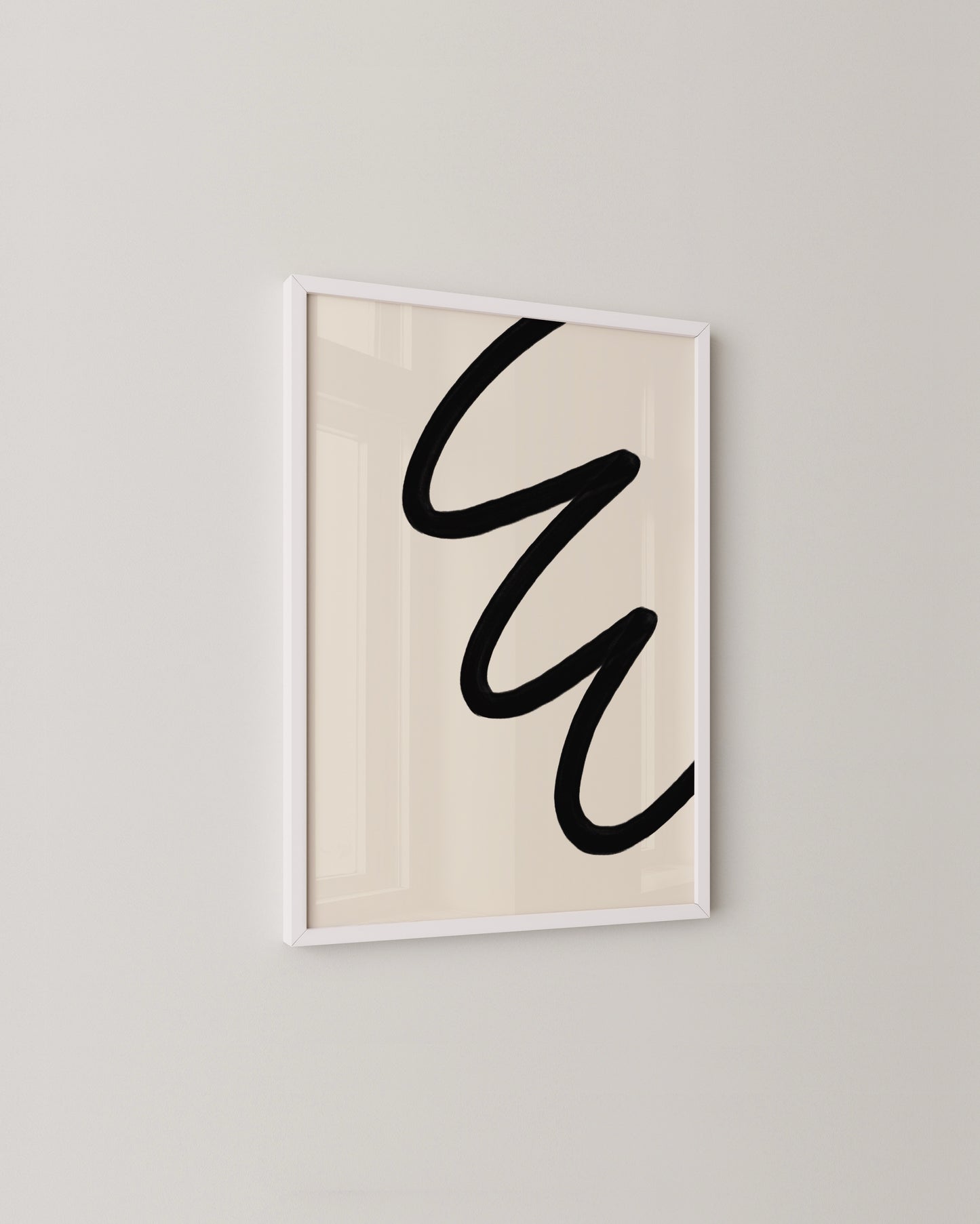 Organic Shape Print | Minimal Abstract Art