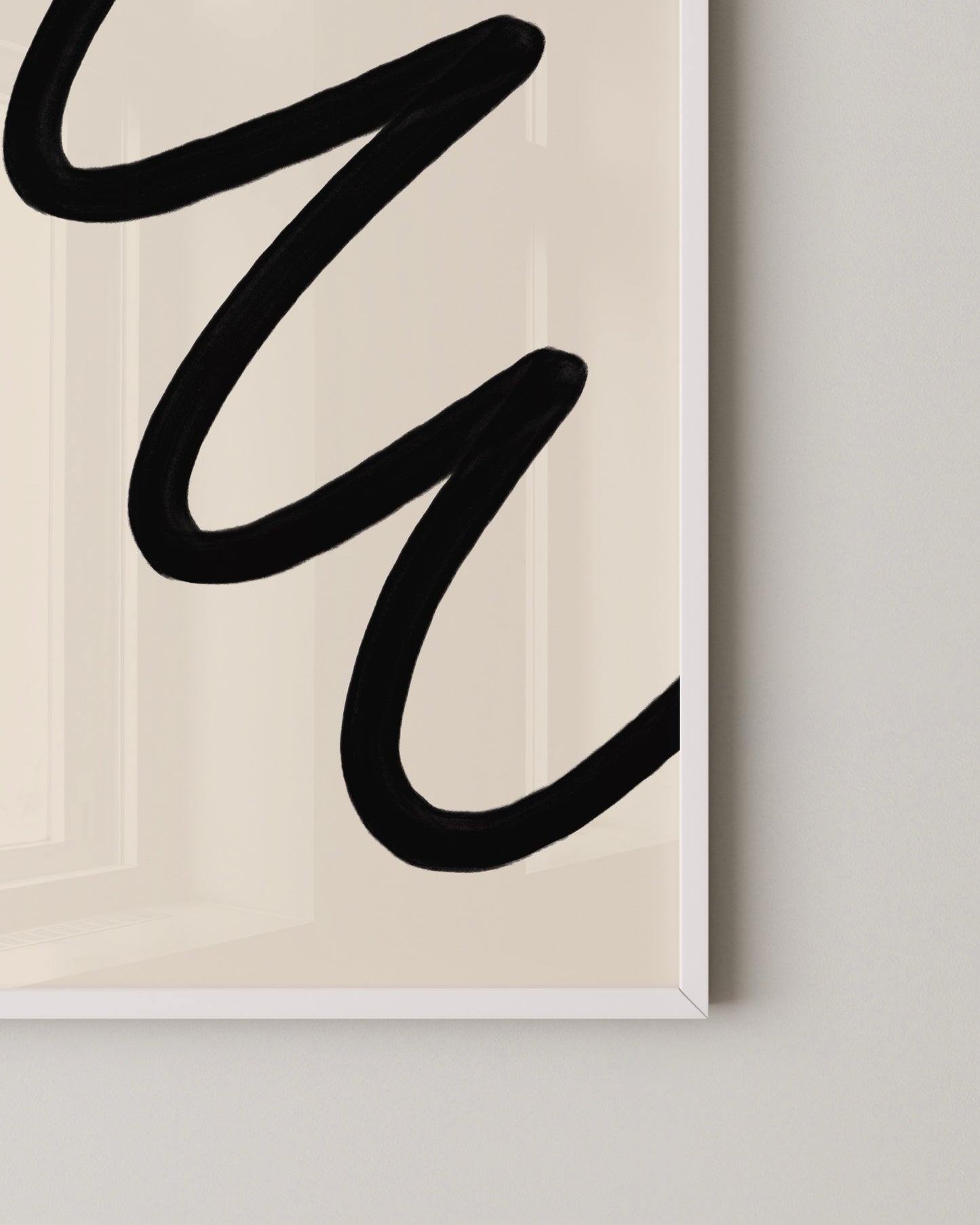 Organic Shape Print | Minimal Abstract Art