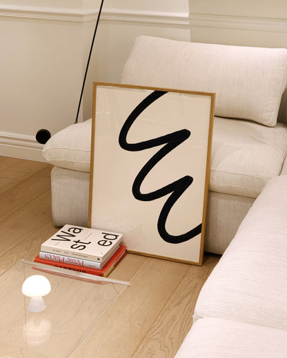 Organic Shape Print | Minimal Abstract Art