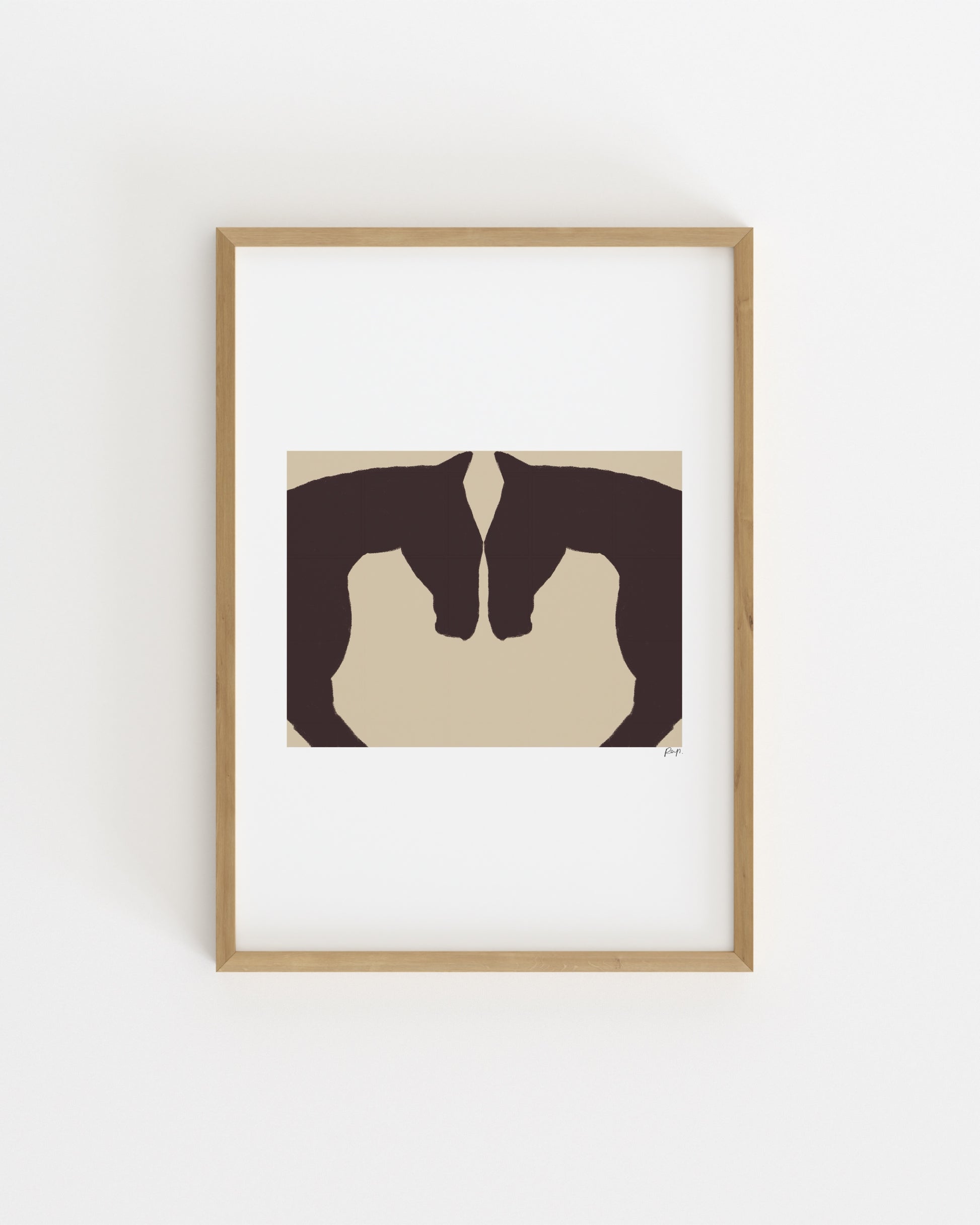 Equine Form IV-printable wall art by Paperhus