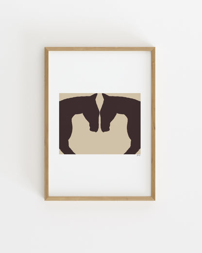 Equine Form IV-printable wall art by Paperhus