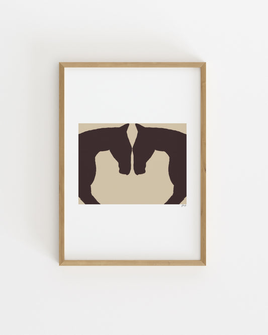 Equine Form IV-printable wall art by Paperhus