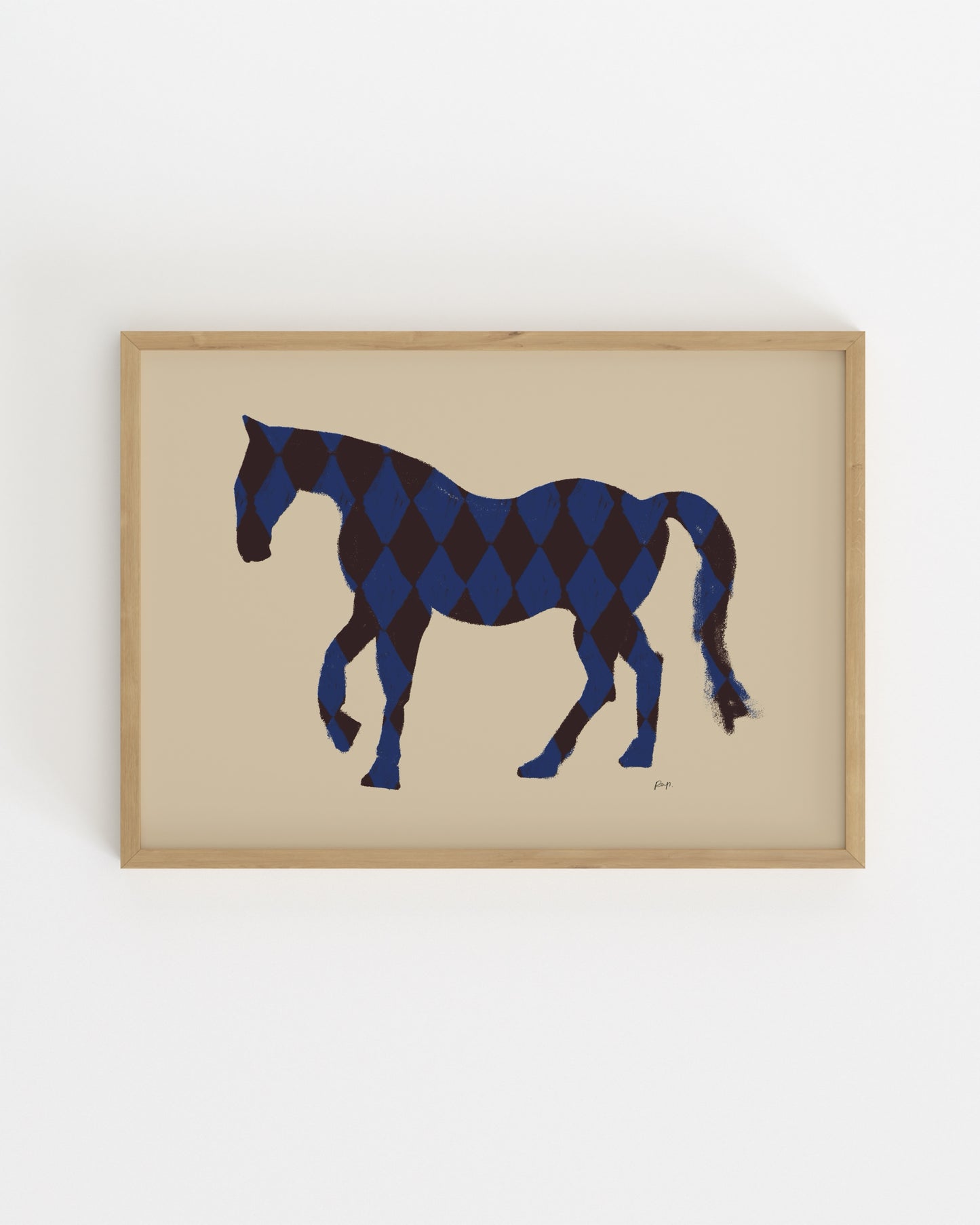 Equine Form III-printable wall art by Paperhus
