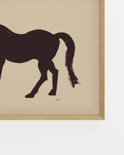 Equine Form II-printable wall art by Paperhus