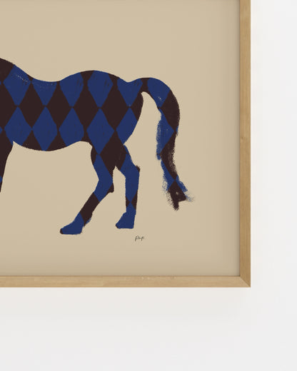 Equine Form III-printable wall art by Paperhus
