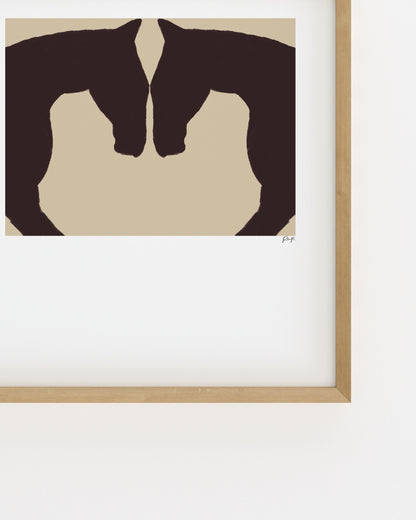 Equine Form IV-printable wall art by Paperhus