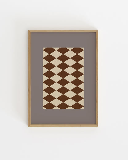 Harlequin Study III-printable wall art by Paperhus