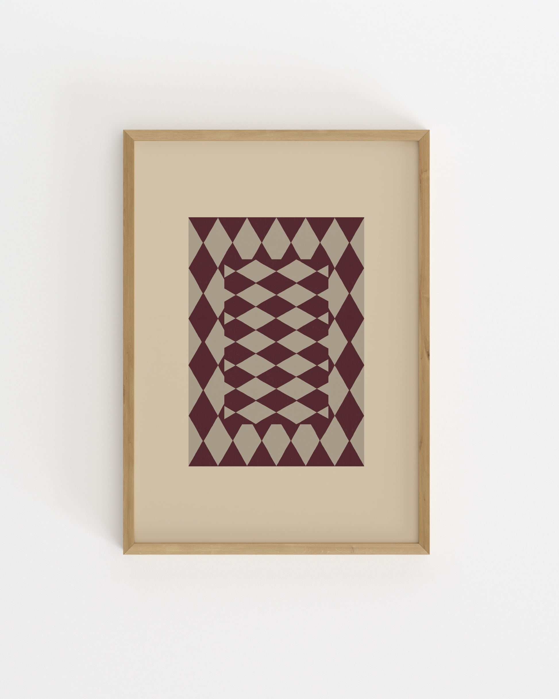 Harlequin Study VII-printable wall art by Paperhus