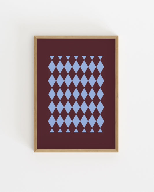 Harlequin Study VIII-printable wall art by Paperhus
